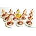 Subbuteo Andrew Table Soccer Holland away  World Cup Team on WSB Professional bases